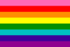 Rainbow Gay Pride Flag thumbnail image.